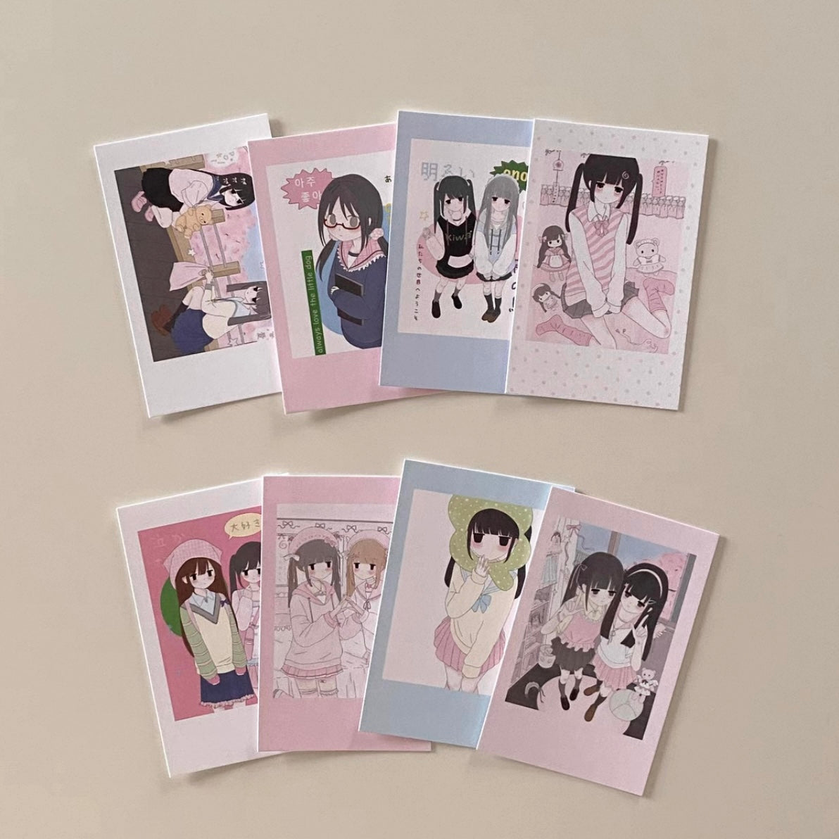 {21chuan} 8p polaroid set