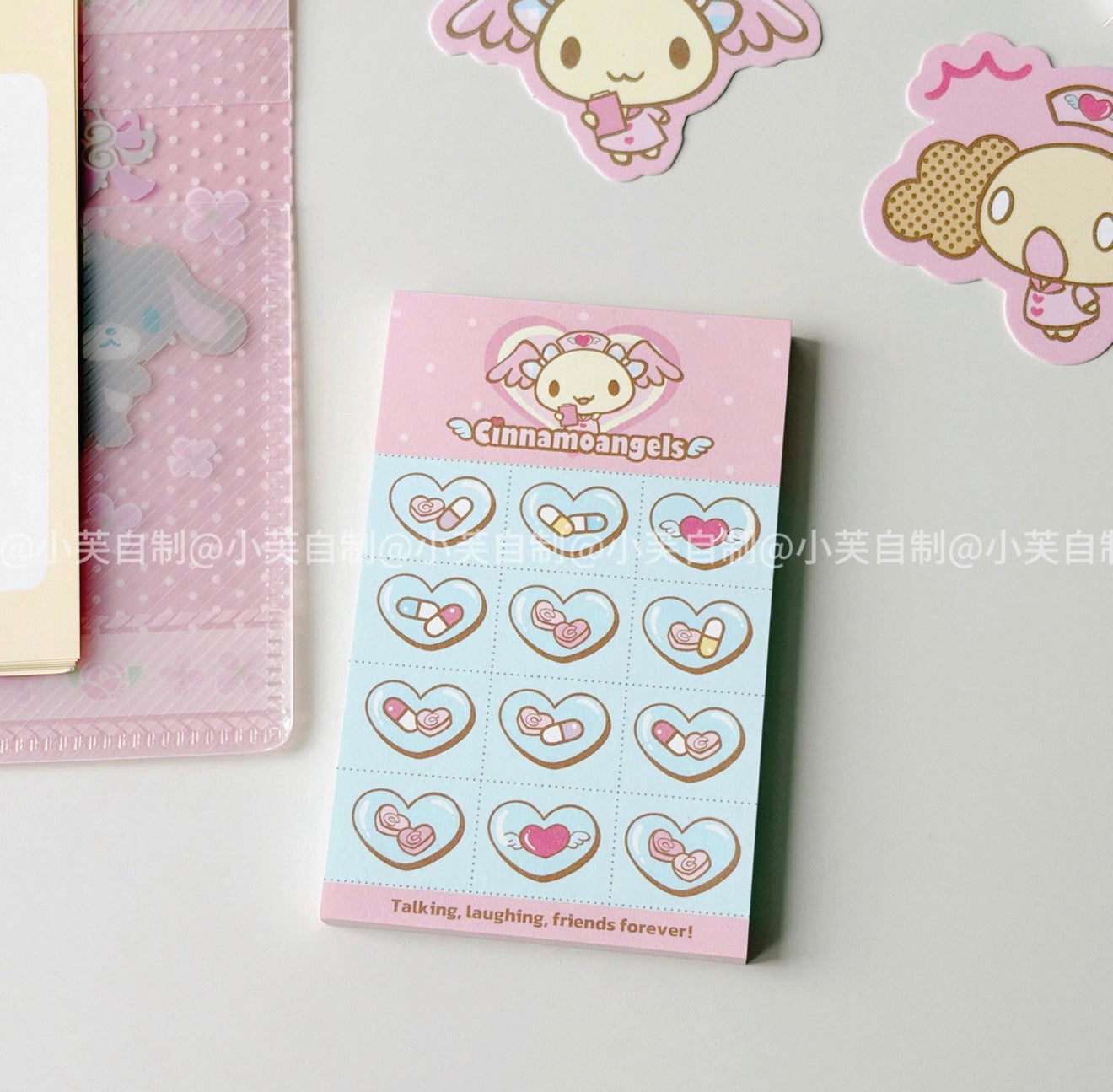 {byfufu} cinnamoangels stamp memo pad