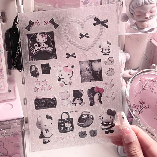 {c-艺术家} black kitty