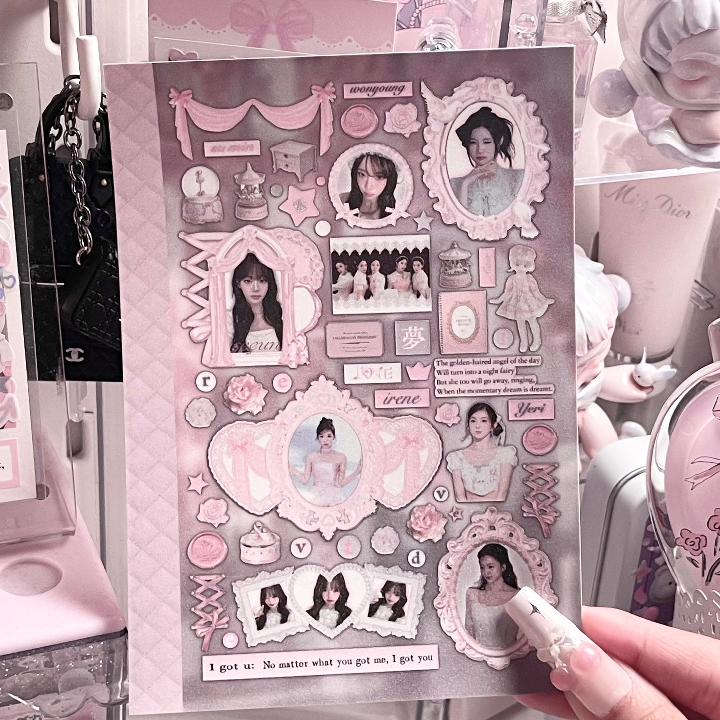 {c-艺术家} girl group series : pink ballerina #2