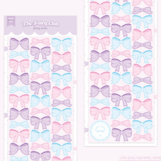 {thefairyclub} fairy bows