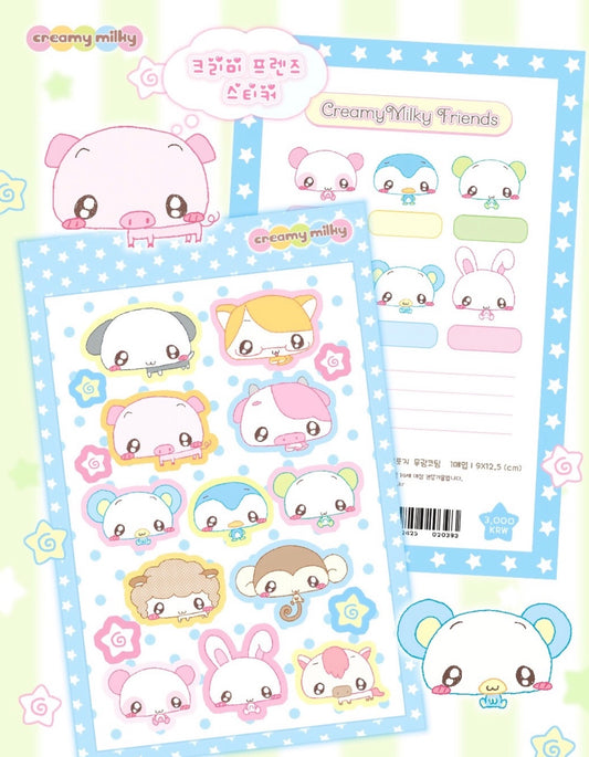 {creamy milky} creamy friends