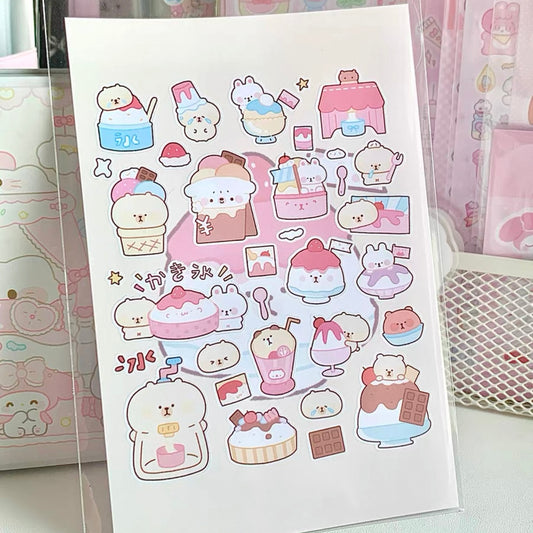 {rinki day} marshmallow shaved ice bear