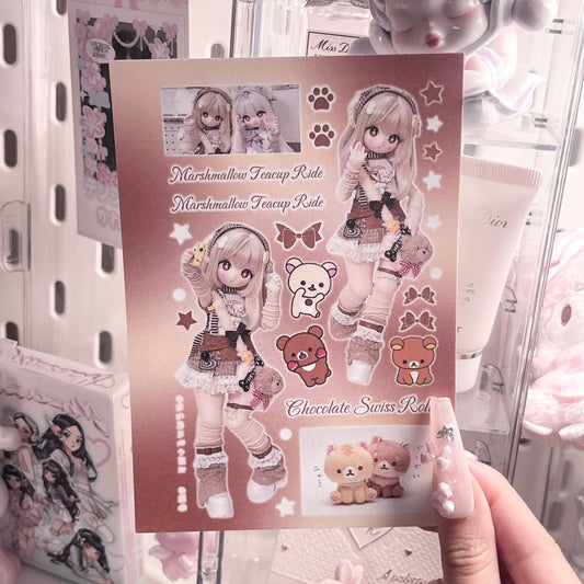 {c-艺术家} bjd : chocolate swiss doll