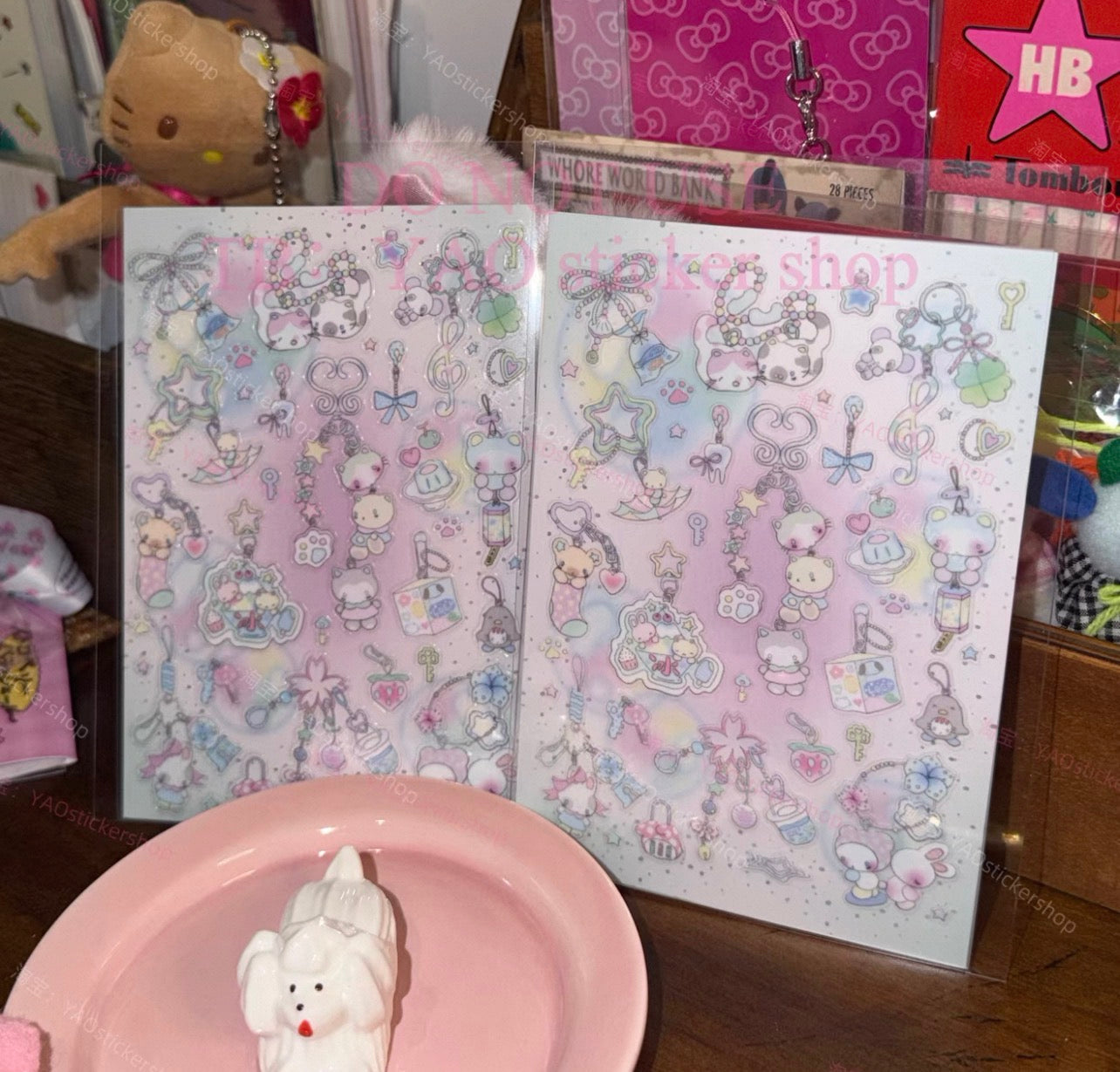 {YAO} dream core keychains