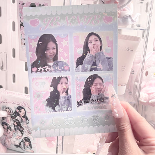 {c-艺术家} excited jennie