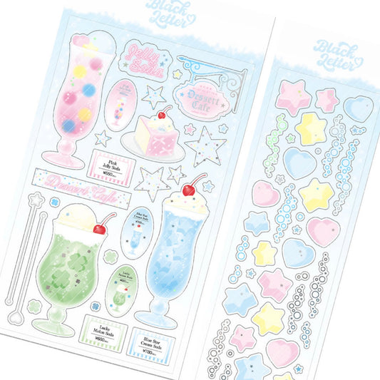 {blackletter} jelly soda