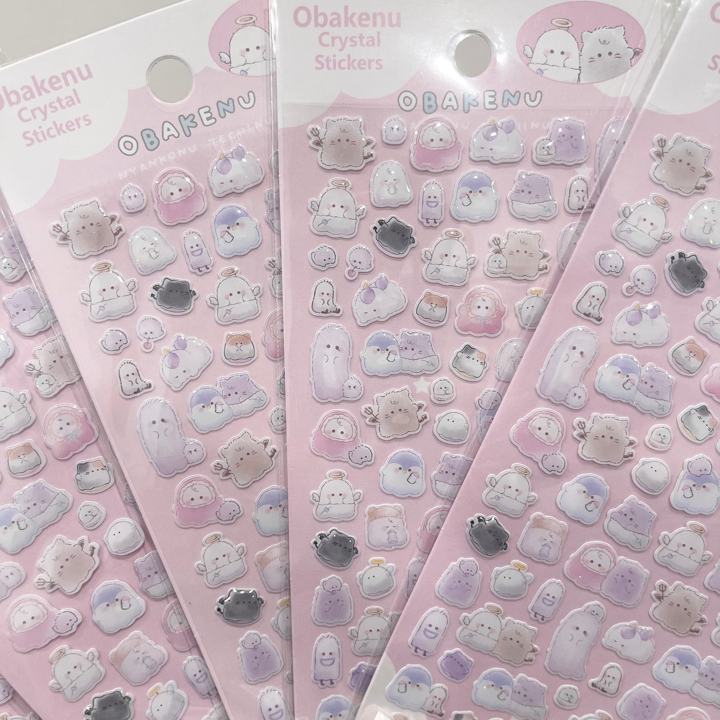 {crux} obakenu crystal sticker