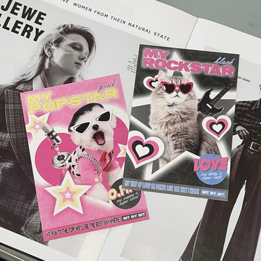 {bitbybit} rockstar postcard