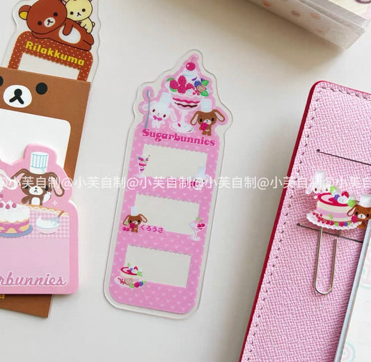 {byfufu} sugarbunnies parfait bookmark