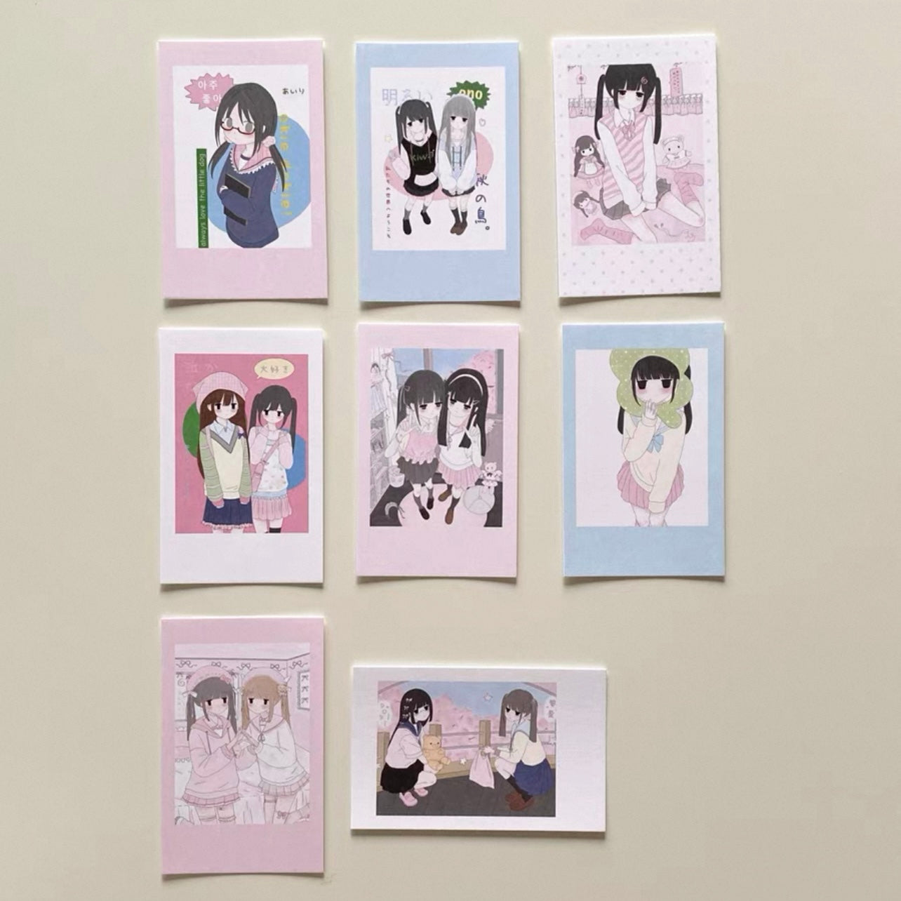 {21chuan} 8p polaroid set
