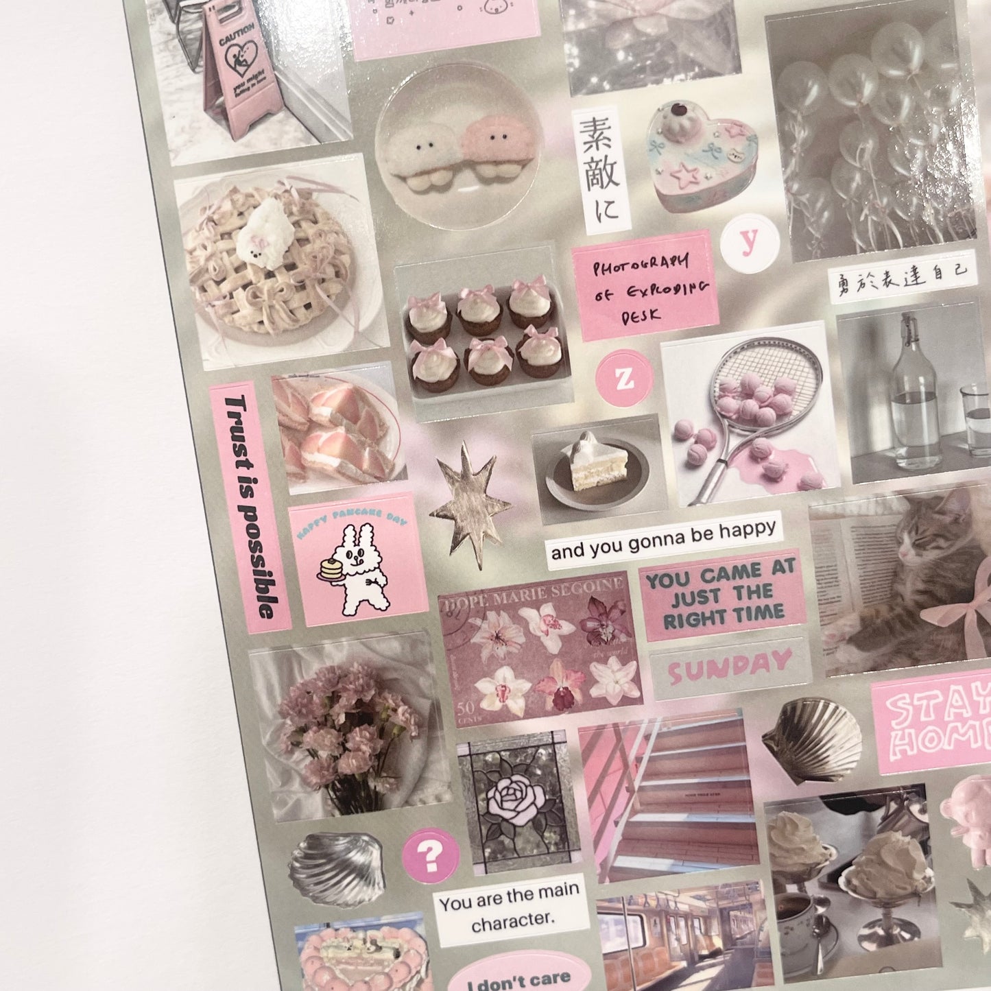 {c-艺术家} 30 page snowfall sticker book