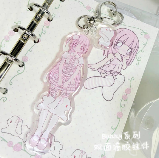 {sanako x pumpum} standing acrylic keychain