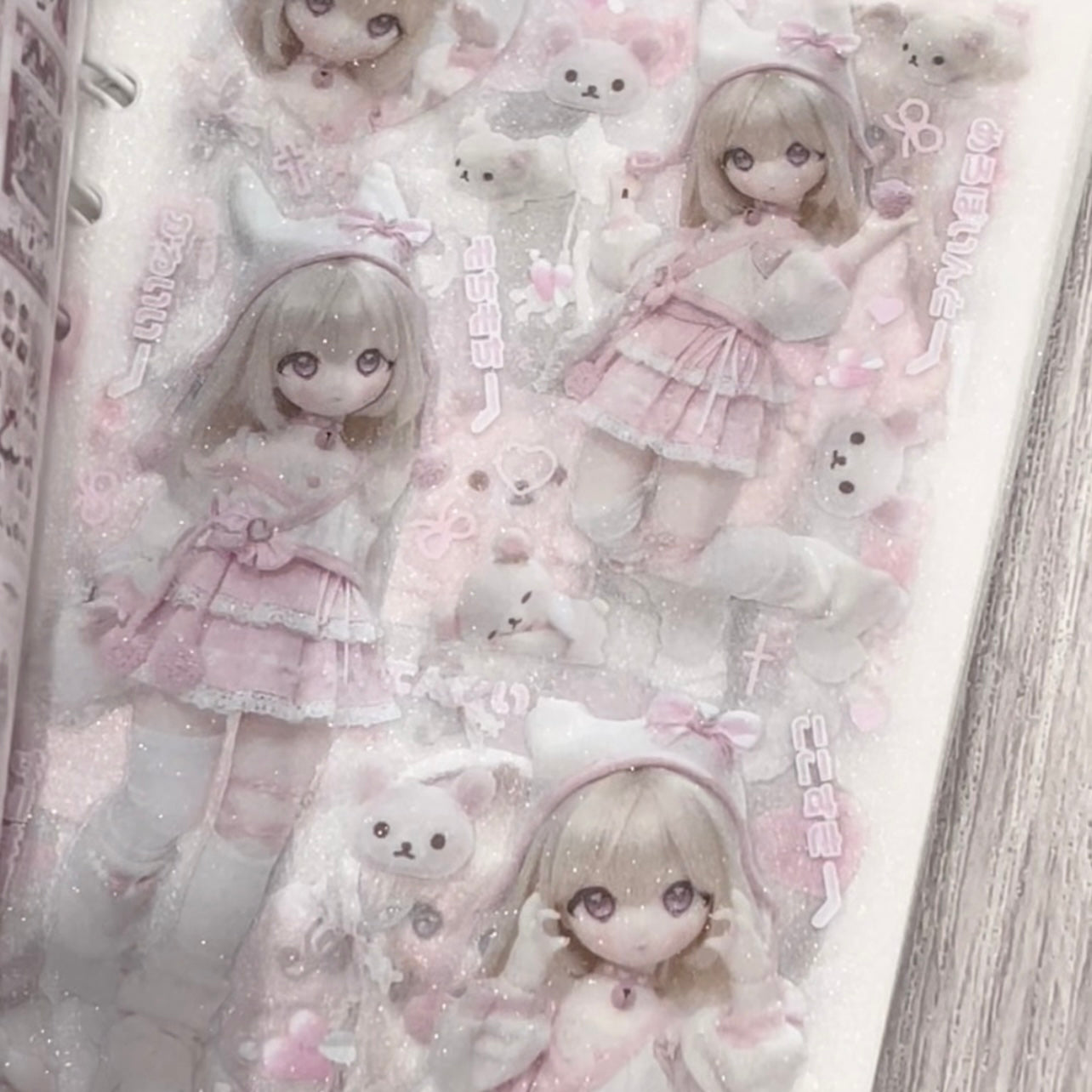 {c-艺术家} 30 page sticker book #1