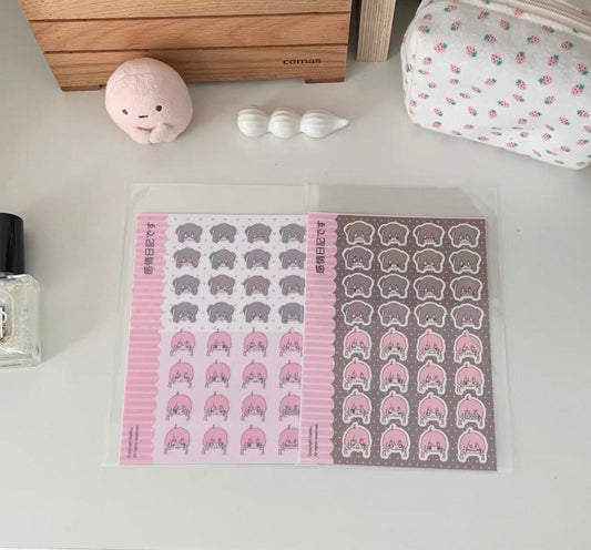 {all4u} mood diary emoji sticker