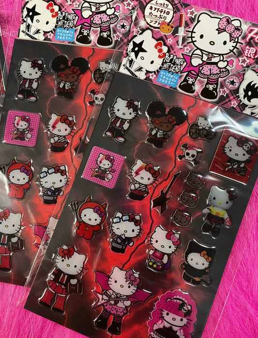 {fei dao} vintage hello kitty epoxy rockstar
