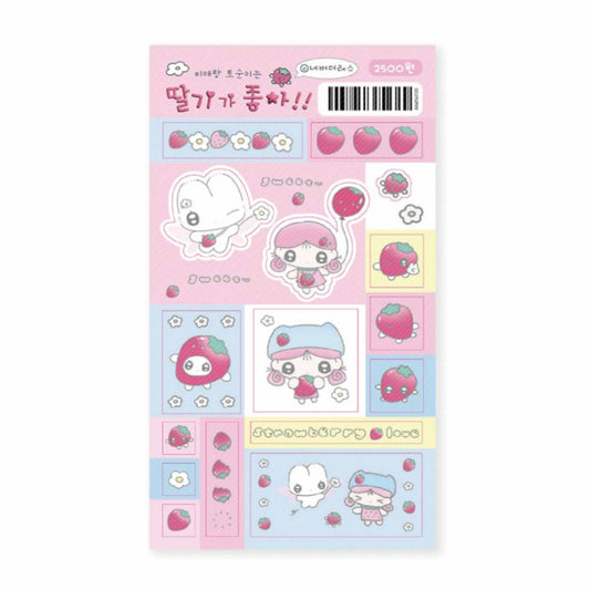 {nevertheless} we like strawberries