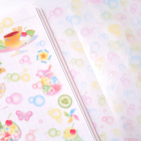 {pearly button} mermaid bubble