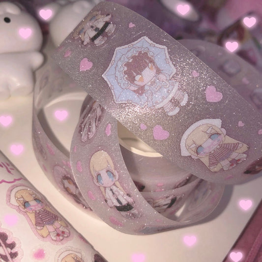 {pumpum} daily girls kiss cut tape