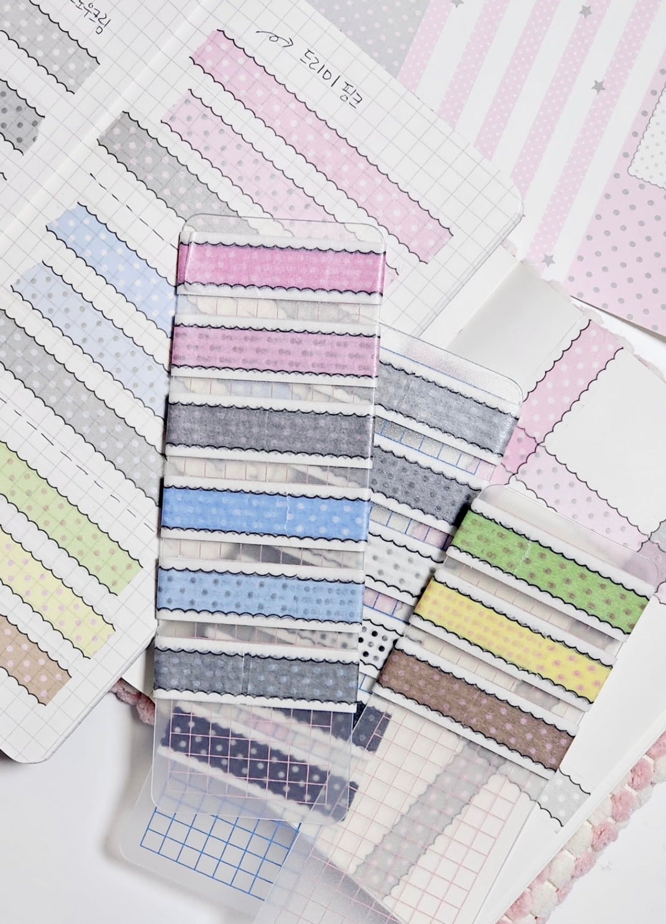 {hipromland} cloud dot divider washi tape