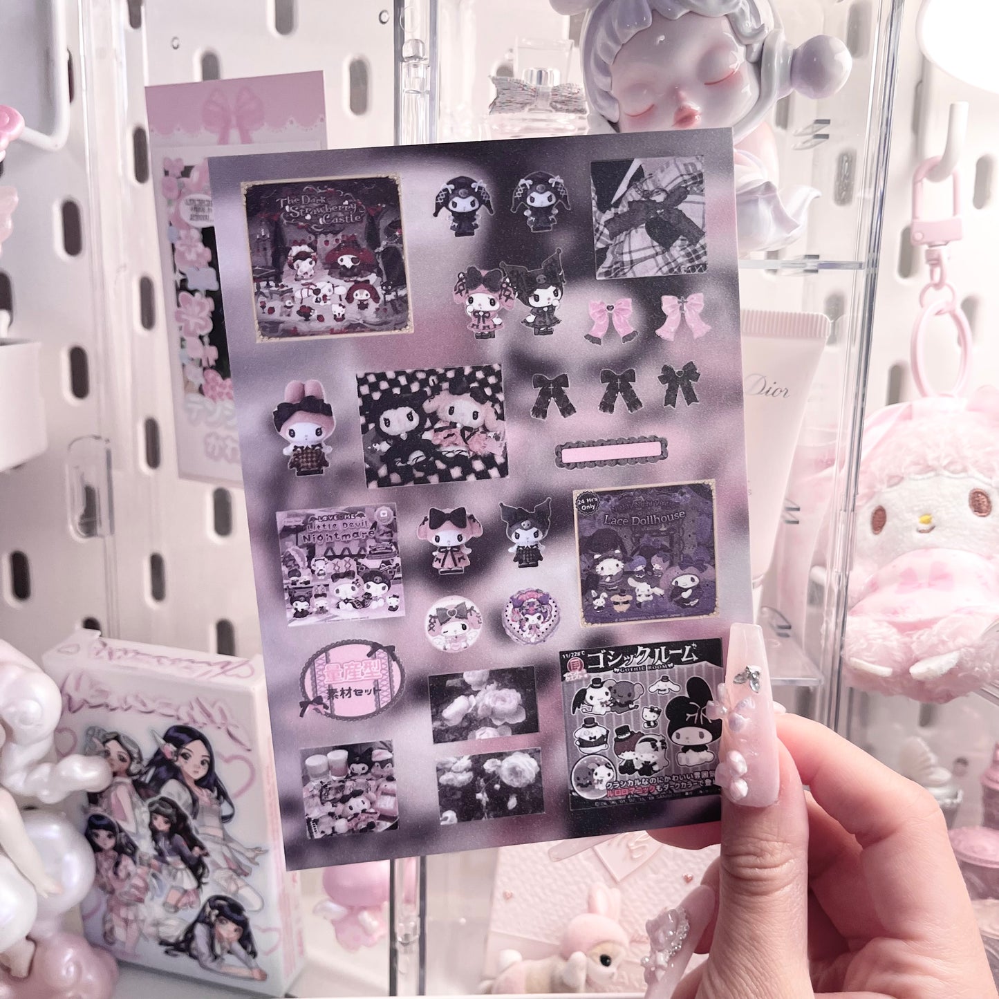 {c-艺术家} my melody & kuromi lolita