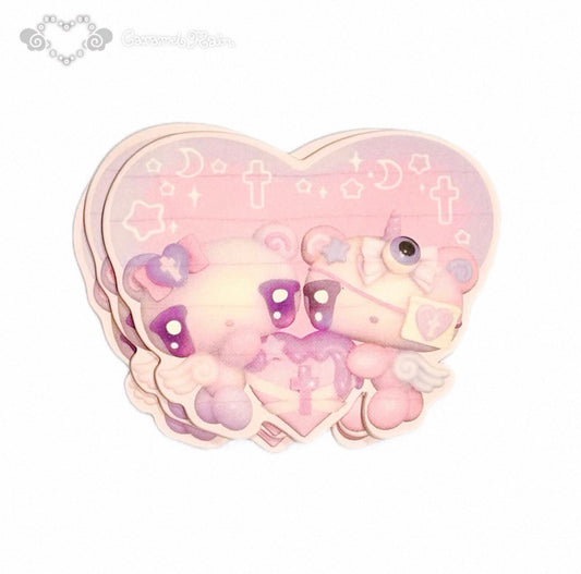 {caramel rain} angel notes 10p