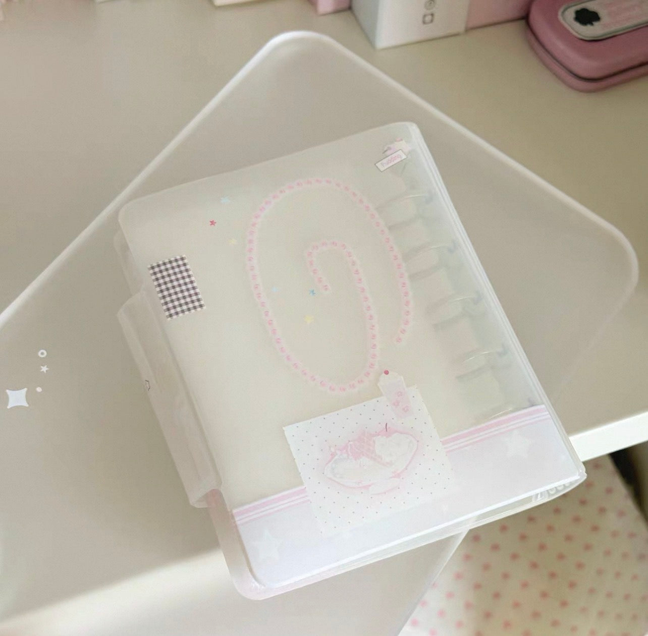 {ribbon shop} little pudding m5 pvc binder