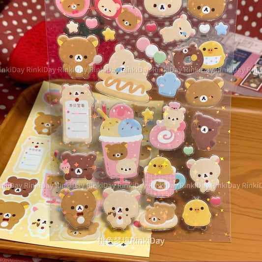 {rinki day} glitter rilakkuma