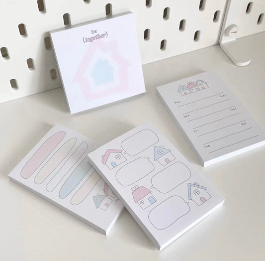{ribbon shop} minimalistic note paper set