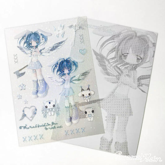 {caramel rain} mechanical angel girl