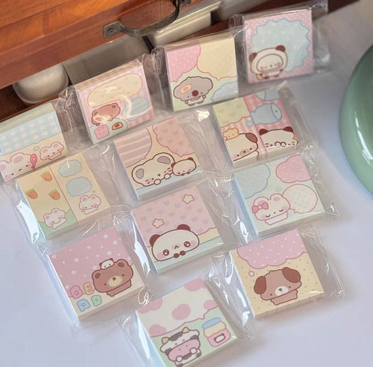 {potatobb} mini animal memo note