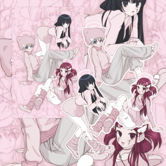 {pumpum} love angel sticker set