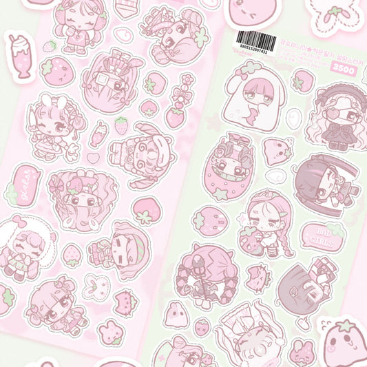 {seolkee illust} cute mini strawberry