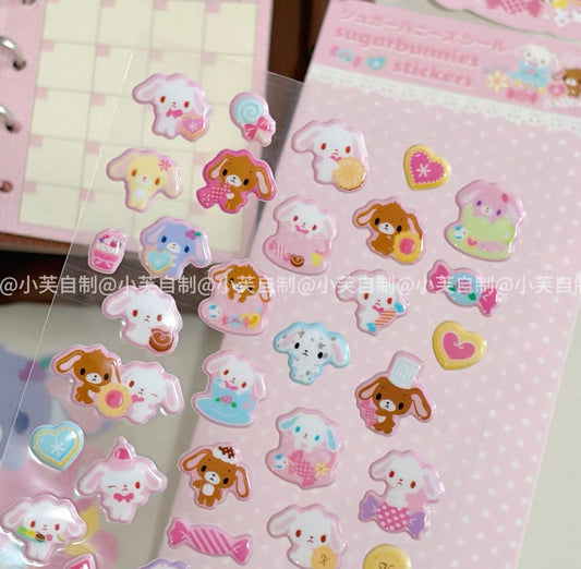 {byfufu} sugarbunnies candy puffy sticker