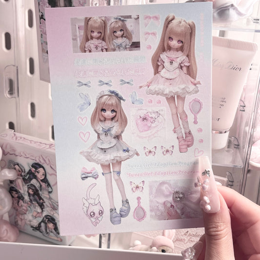 {c-艺术家} bjd : sweet girl