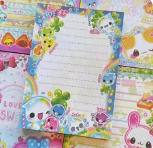 {fei dao} vintage clover babies 100p memo