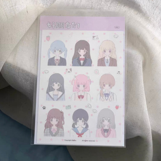 {all4u} middle school friends id photo