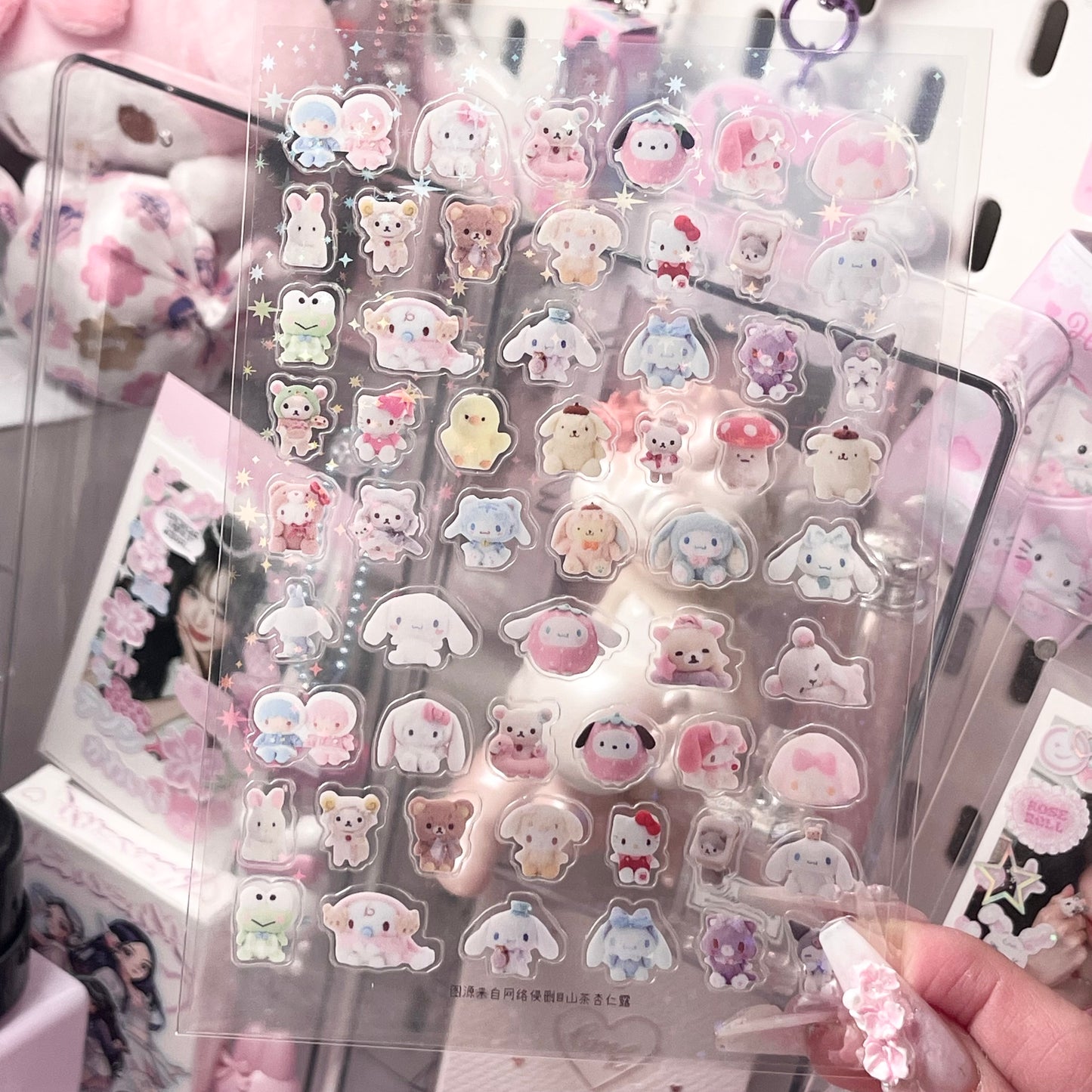 {c-艺术家} rainbow baby plushies