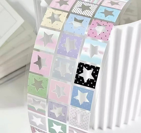 {intomyvibe} cut stars kiss cut tape