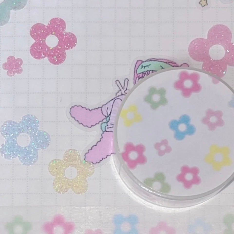 {coral tree} flower cut kiss cut tape