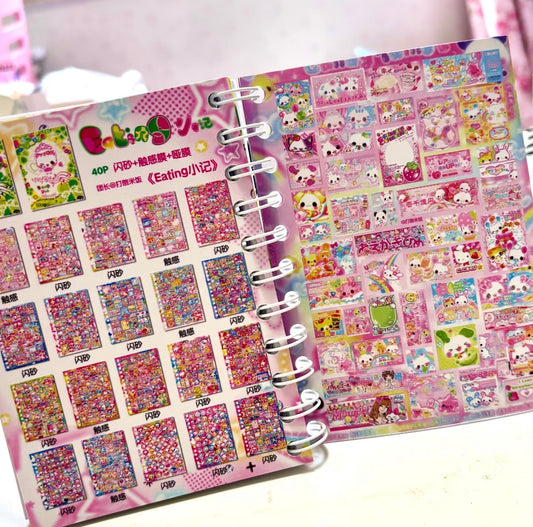 {c-贴纸书} 40p eating notes sticker book