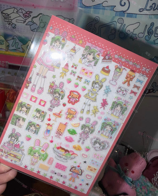 {YAO} green strawberry cake shop