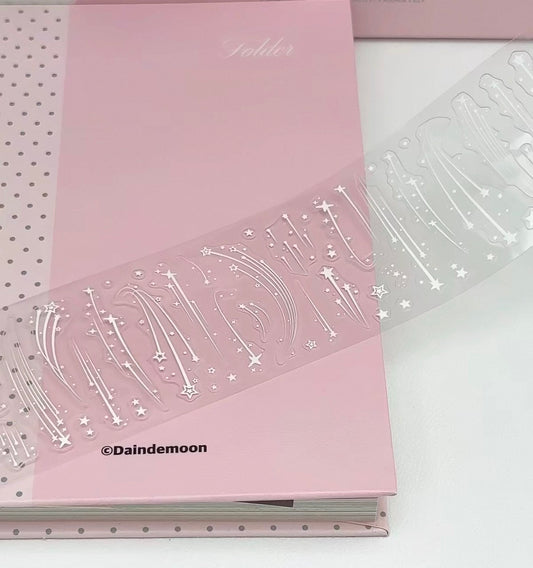 {intomyvibe} shooting star kiss cut tape