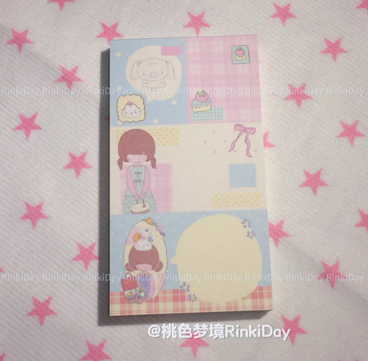 {rinki day} 50 page patchwork memo