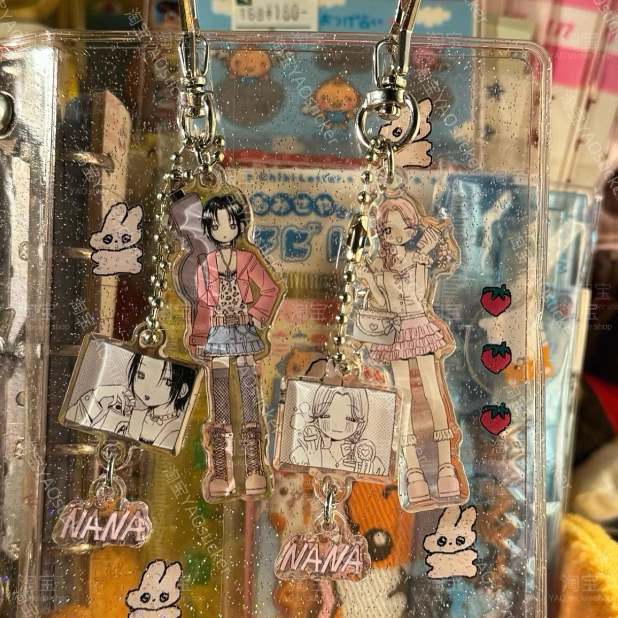 {YAO} nana acrylic keychain