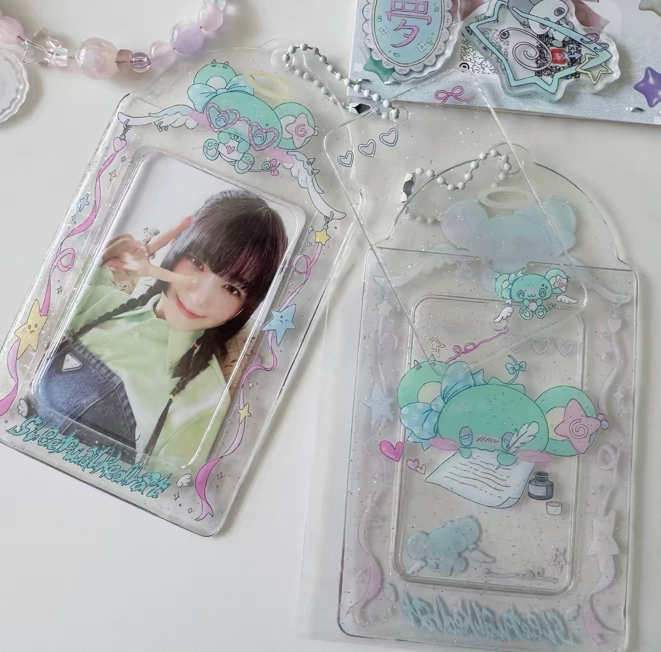 {paradise revolving restaurant} animal photocard holder