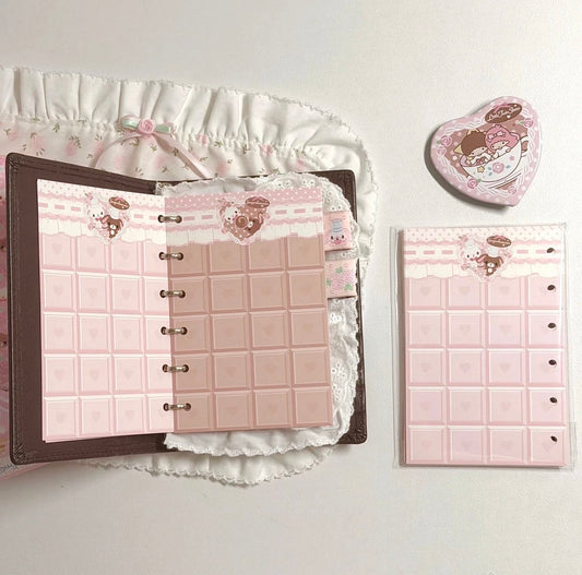 {homemade chestnut} sugarbunnies chocolate bar m5/a7 refill set