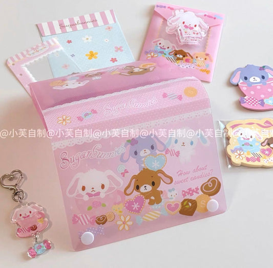 {byfufu} sugarbunnies candy teacup pocket storage file