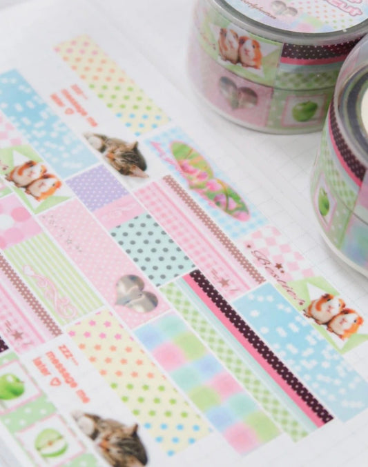 {pearly button} private mode square kiss cut