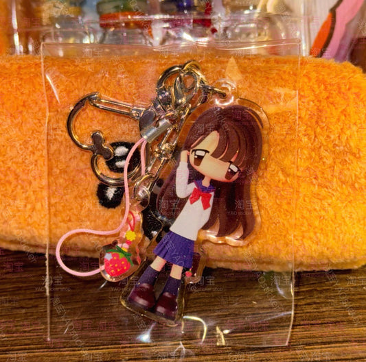 {YAO} heisei jk fruit acrylic keychain